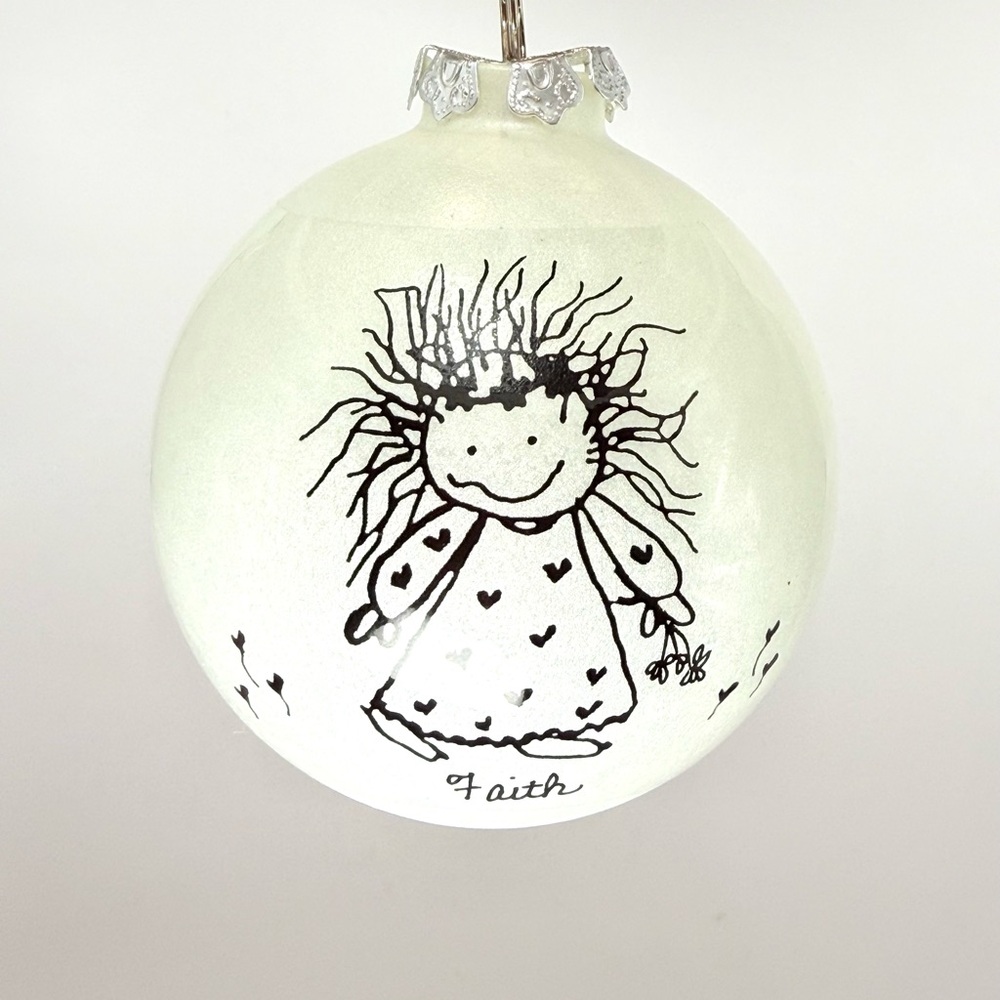Children of the Inner Light "Faith" Papel Giftware Christmas Ornament 3.5”
